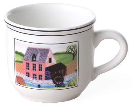 Villeroy & Boch Design Naif espressobeker, 90 ml, H 5,8 cm x B 6,5 cm x D 8,8 cm