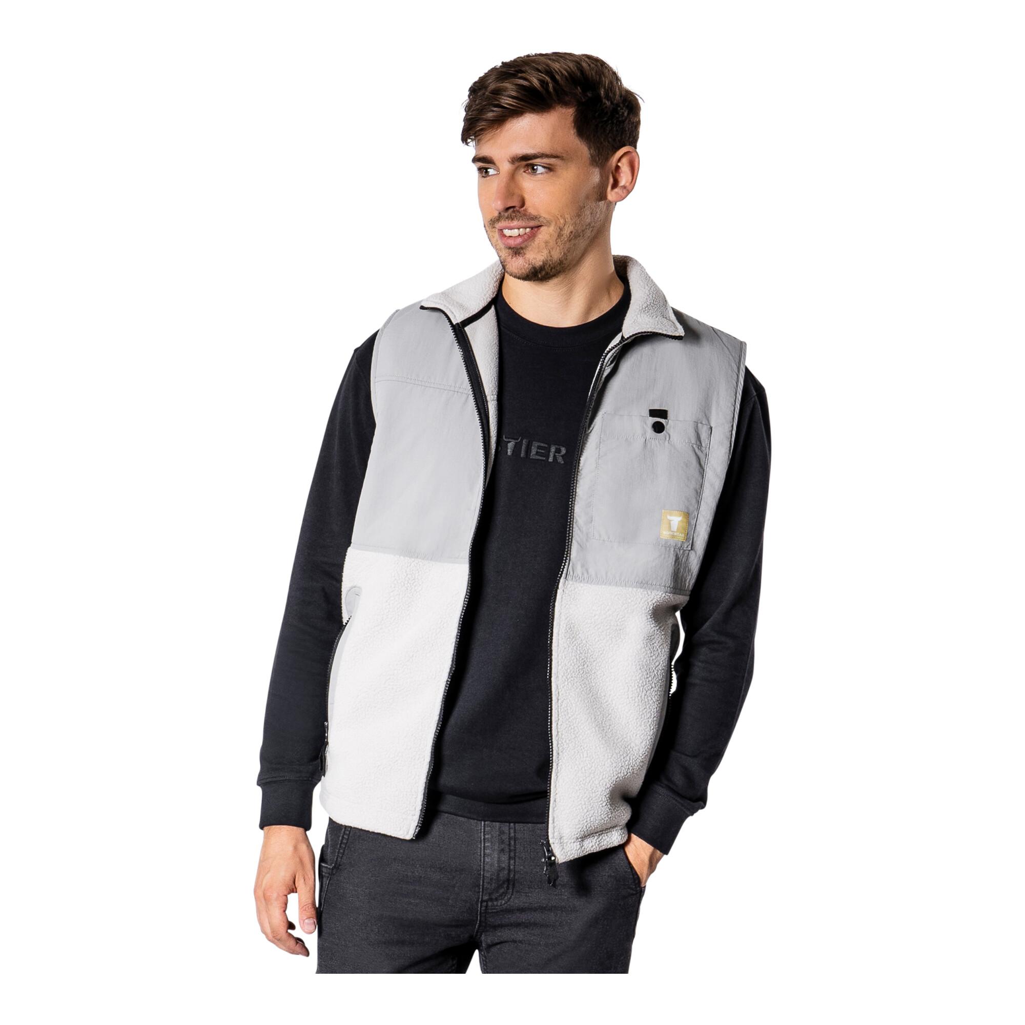STIER Sherpa Vest L Ice Grey (905888)
