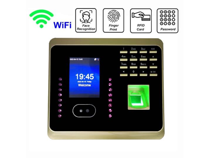 ZKTime-Système d'Empreinte Digitale pour la Gestion des Rêves, Horloge Biométrique pour les Employés, Appareil Électronique, WiFi, UF100, 5.0