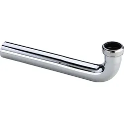 Viega Ablaufbogen 90 Grad 5622.2 in G1 1/4 x 32x255mm Messing verchromt
