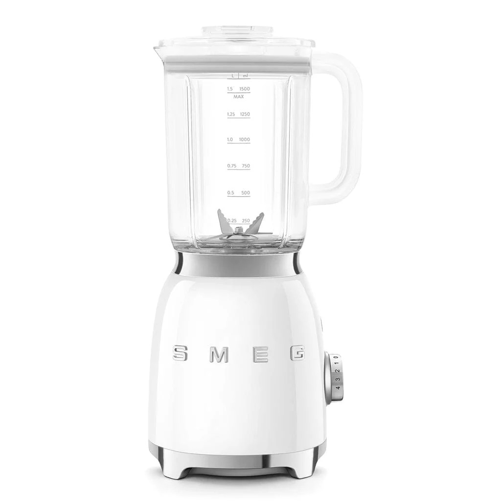 Smeg Blender Wit Jaren 50 Stijl Tafelblender