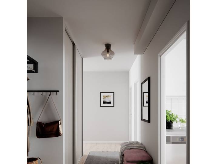 Dolores Deckenleuchte Grey - By Rydéns - Wohnzimmer - Skandinavisch - Glas - Mit Abstand