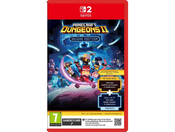 Minecraft Dungeons II Deluxe Edition Nintendo Switch 2