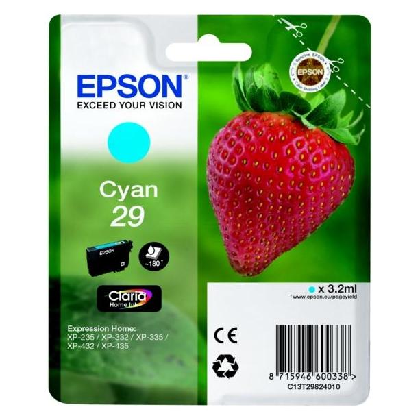 Epson Sglpck Cyan 29 Home Ink (C) (C13T29824022)