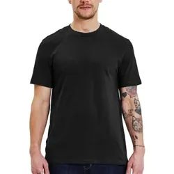 Bread and Boxers Light Weight Tee Schwarz Ökologische Baumwolle Large Herren