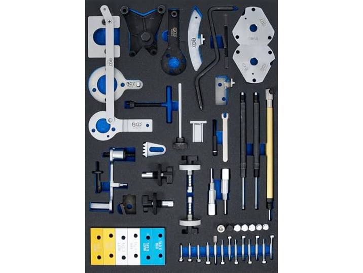 BGS 4137 Werkstattwageneinlage 3/3 Motor-Einstellwerkzeug-Satz