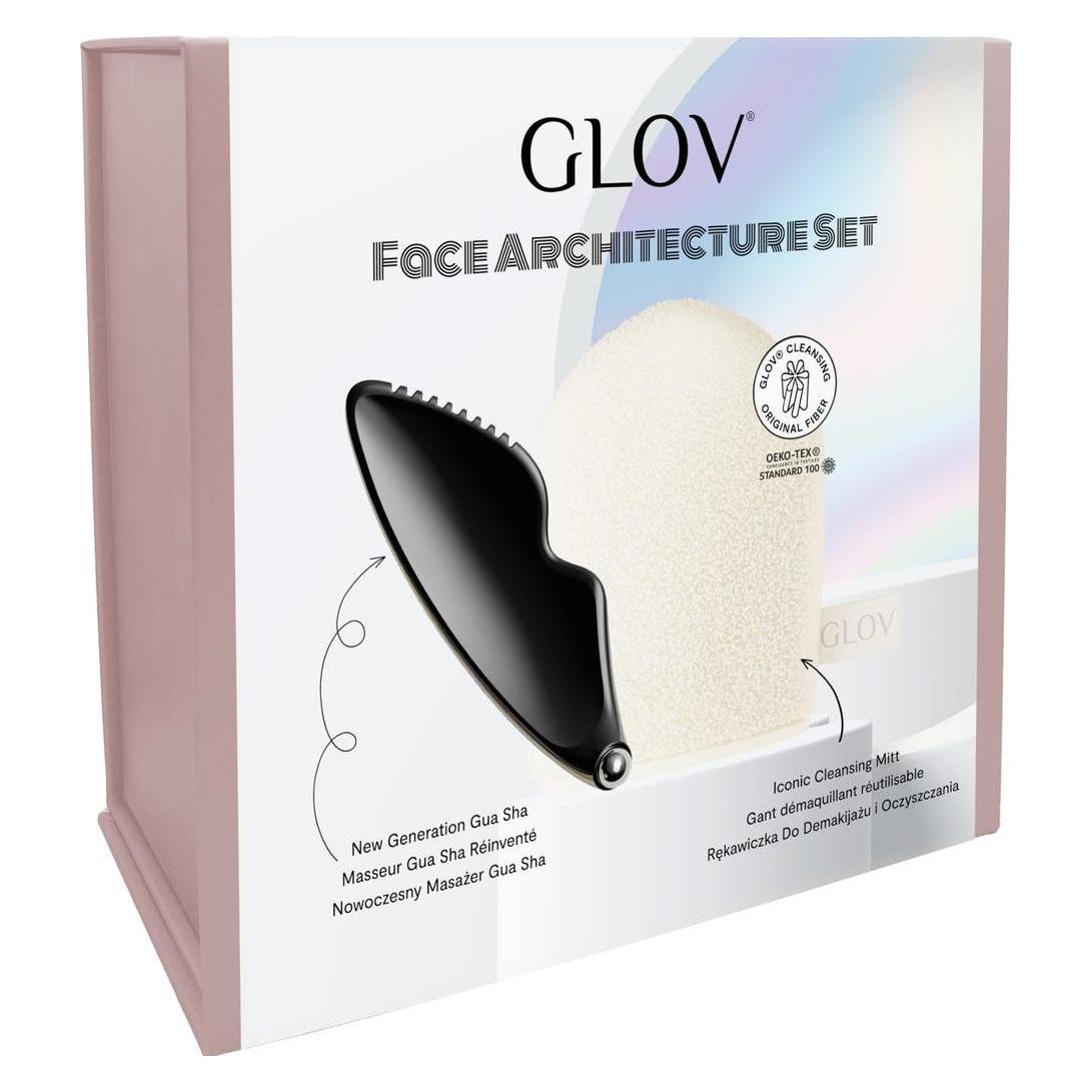Glov Modern Gua Sha Massager Makeup Removal And Cleansing Glove (5907440749221)