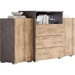 Sideboard Urban 150 Kastanie/Anthrazit