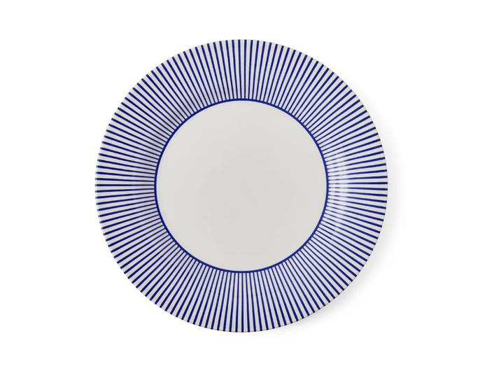 Spode Assiette Steccato Ø28 cm Bleu-blanc