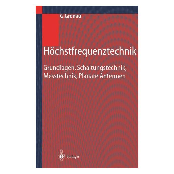 Springer Höchstfrequenztechnik (Deutsch, Softcover, Gregor Gronau) (55512737)