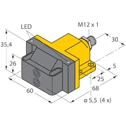 Turck Sensor NI4DSU262AP4X2H1141