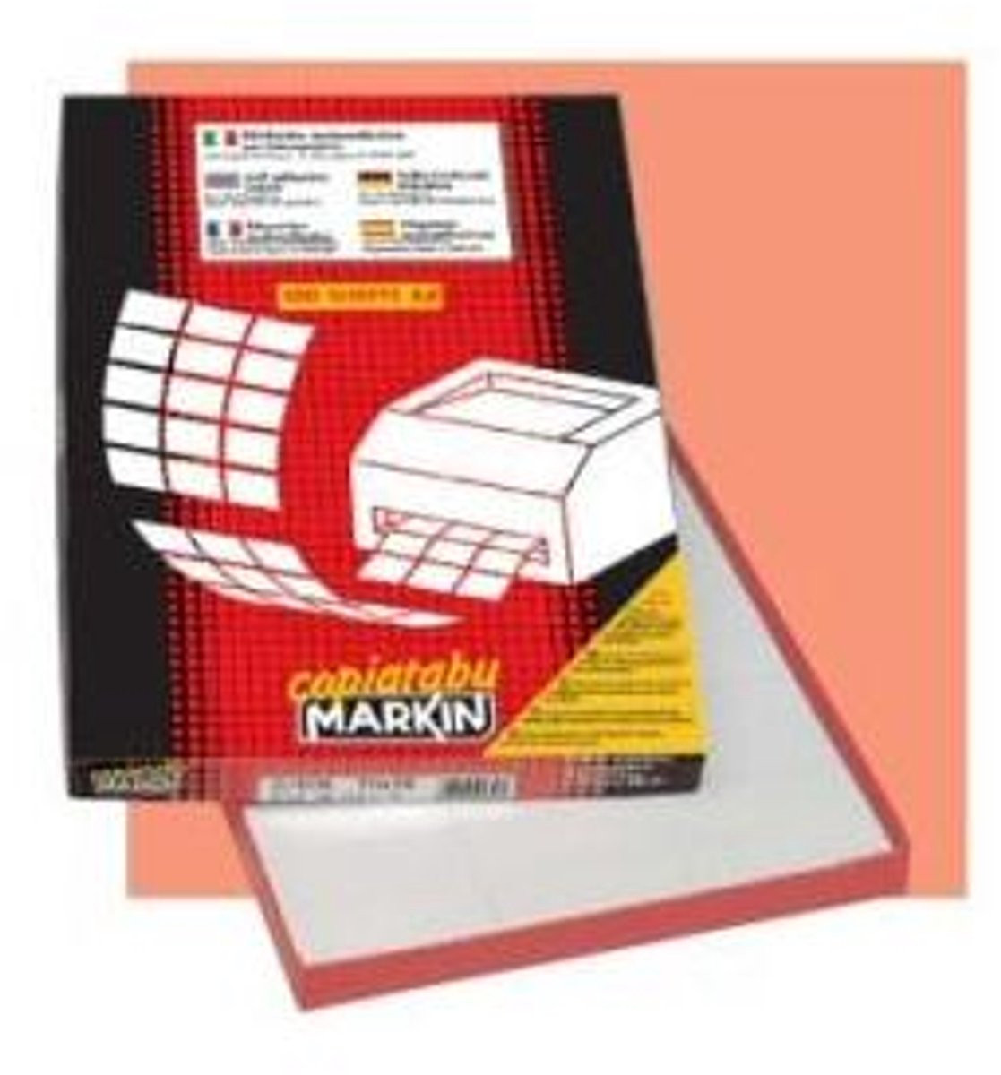 Markin 210R300 etiket Wit