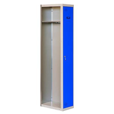 Proregal Spind AMEGO | HxBxT 180x30x50cm | 1 Abteil | Anbaumodul | Grau-Blau