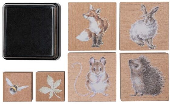 Wrendale Designs 'The Country Set' Ink Stamp Set