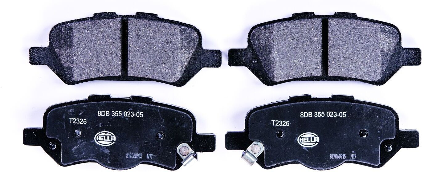 HELLA 8DB 355 023-051 Brake pad set