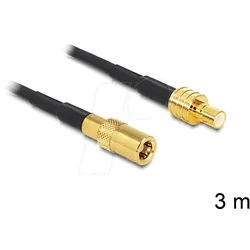 DELOCK 88648 - HF Antennenkabel, SMB Stecker > SMB Buchse, 3 m
