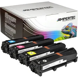 4 Kompatible Toner ersetzt Lexmark C332H Multipack KCMY