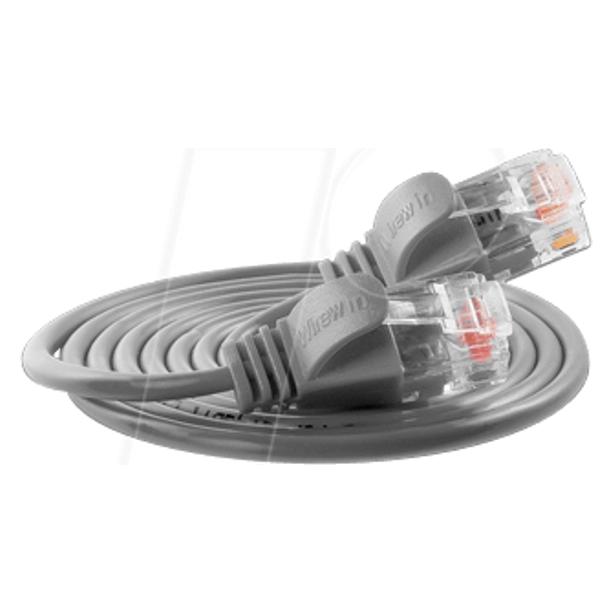 Wirewin Netzwerkkabel, rund (UTP, CAT6, 0.15 m) (PKW-LIGHT-K6 0.15)