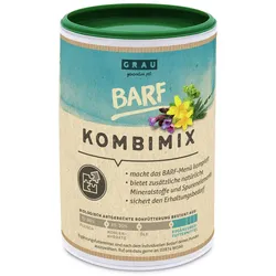 grau BARF KombiMix Nahrungsergänzung 150 Gramm