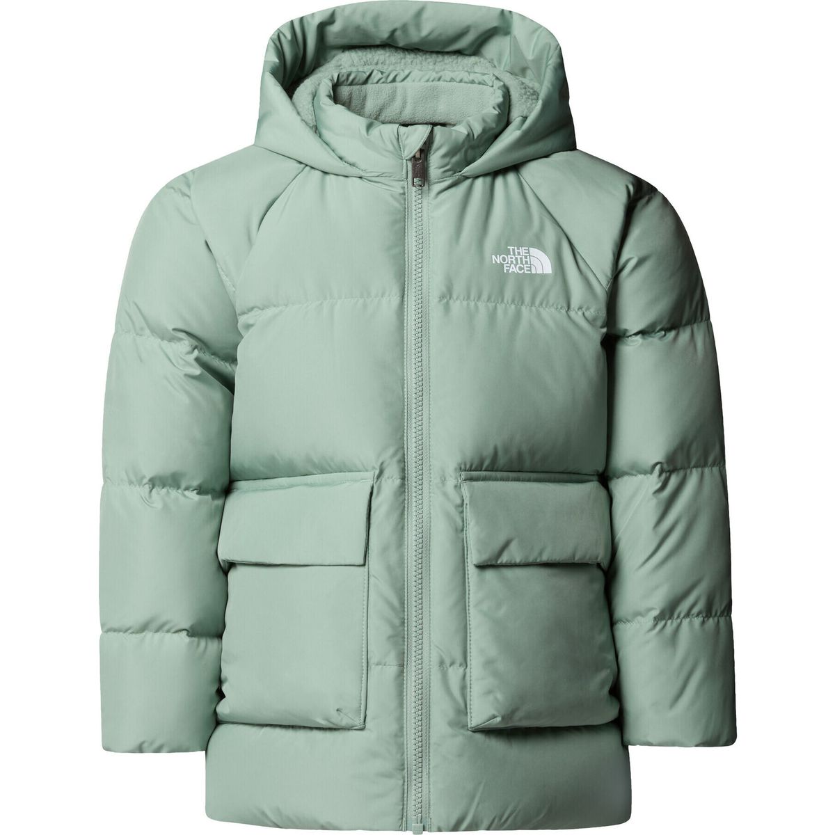 The North Face KID North Down Fleece Lined Parka slate moss (BQ1) 3 NF0A88VFBQ1-3