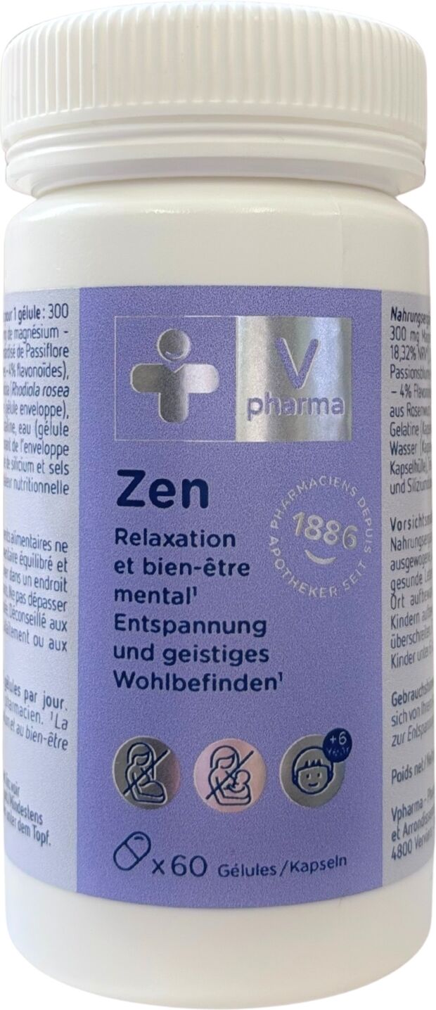 Vpharma Nutrition Zen 60 Comprimés