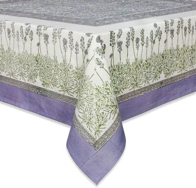 Couleur Nature Lavender Tablecloth