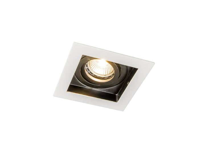 Spot encastrable intelligent blanc avec WiFi GU10 réglable -
