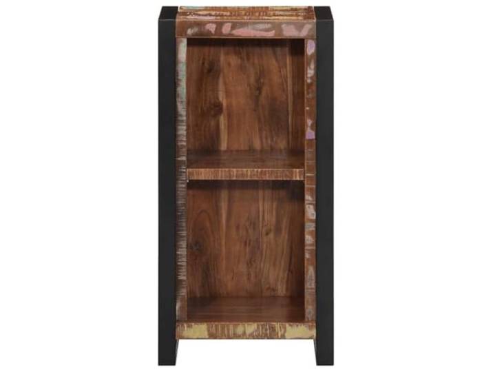 HKQWPBF Nachttisch 40x30x80 cm Altholz Massivholz Mangoholz Wandmontage Wandmontage,Stauraum für Bücher und Zeitschriften,leicht mit feuchtem Tuch reinigen,Unikat in Farbe und Maserung
