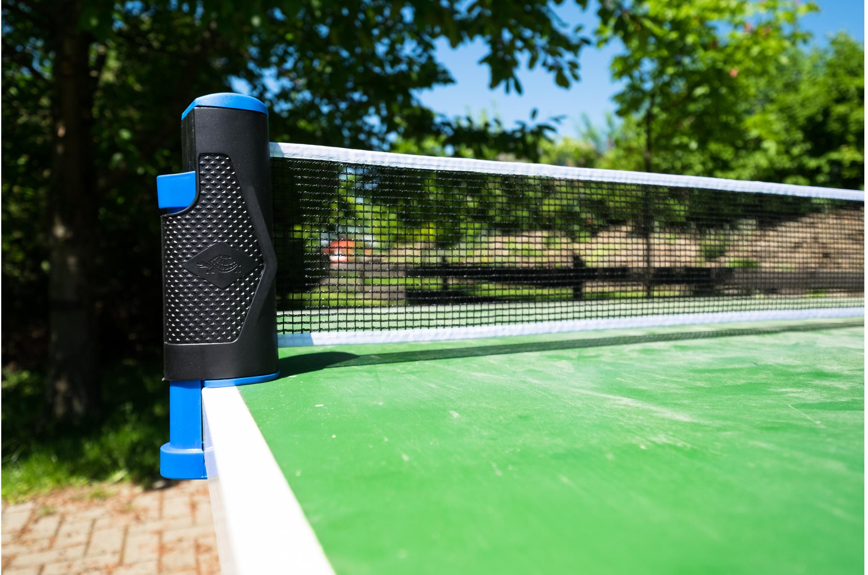 Tischtennisnetz DONIC-SCHILDKRÖT, schwarz, Sport-Netze, Nylon, Tischtennisnetz schwarz Einheitsgröße