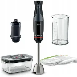 Bosch Hausgeräte Serie 4 ErgoMaster MSM4B6V2, Stabmixer, Schwarz