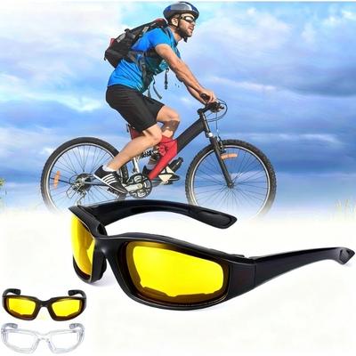 Dust & Sand Protection, Windproof Motorcycle Goggles Eyewear For Cycling Rides Dust & Sand Protection, Windproof Motorcycle Goggles Eyewear For Cycling Rides