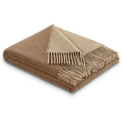 Biederlack Plaid camel-beige 130x170 cm