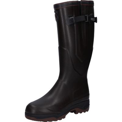 Gummistiefel AIGLE "Parcours Iso 2", Damen, Gr. 46, braun, Obermaterial: 100% Gummi rubber., Schuhe Gummistiefel