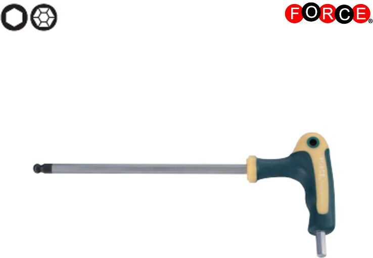 FORCE 76504G Angled Screwdriver