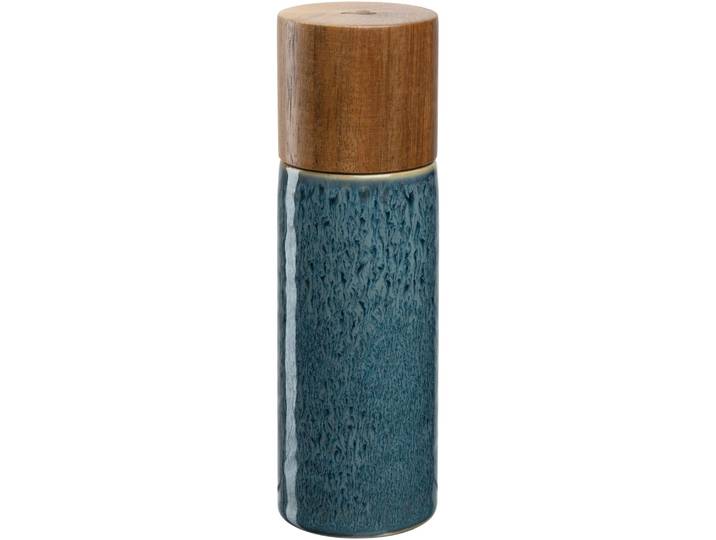 Gewürzmühle LEONARDO MATERA, Mühle, Höhe ca. 17,3 cm , blau, H:17,3cm Ø:5,3cm, Küchenmühlen, Gewürzmühle