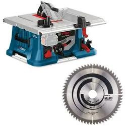 Bosch Akku-Tischkreissäge GTS 18V-216 + extra Sägeblatt, ohne Akkus/Ladegerät