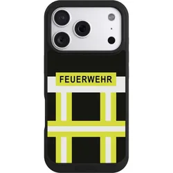 Nivocase Handyhülle für Apple iPhone 18 Pro Hülle NIVOpure Case Schwarz Beruf Feuerwehr Feuerwehrmann (Apple iPhone 18 Pro), Smartphone Hülle, Schwarz