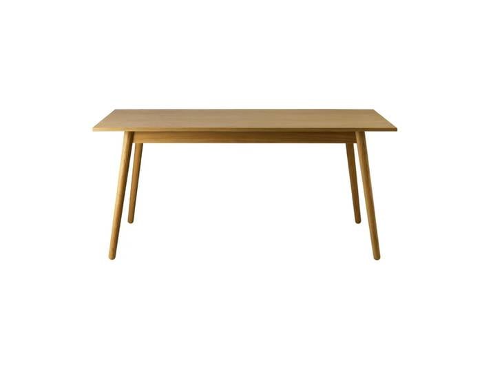 FDB Møbler C35B Esstisch 82x160 cm Oak nature-oak nature lacquered