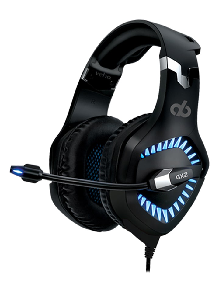 Veho Over-Ear-Gaming-Headset ''Alpha Bravo GX-2'' in Schwarz - onesize