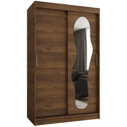 SCHIEBETÜRENSCHRANK mit Spiegel ULTRA 200/120/62 2-türig
