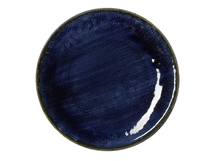 WAS Germany Teller, flach, Ø 30 cm, Set á 6 Stück, dark ocean, Porzellan