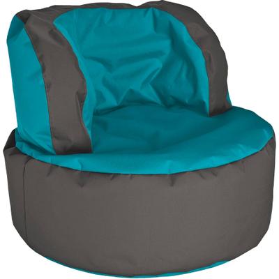 Sitzsack SITTING POINT "SCUBA Bebop", blau (petrol), Sitzsäcke, Sitzsack, zweifarbig