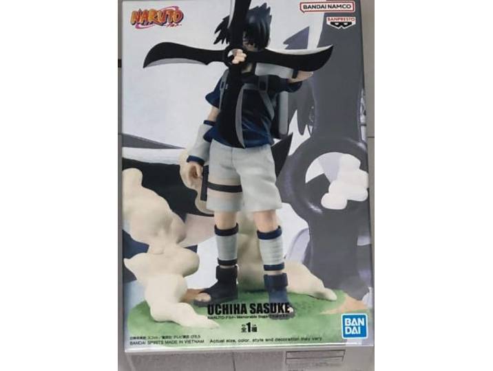 Banpresto BP88556P Sasuke Uchiha Naruto Actiefiguur, Memorable Saga, 12 cm, meerkleurig