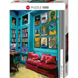 Heye Puzzle Room With Red Sofa 1000 Teile