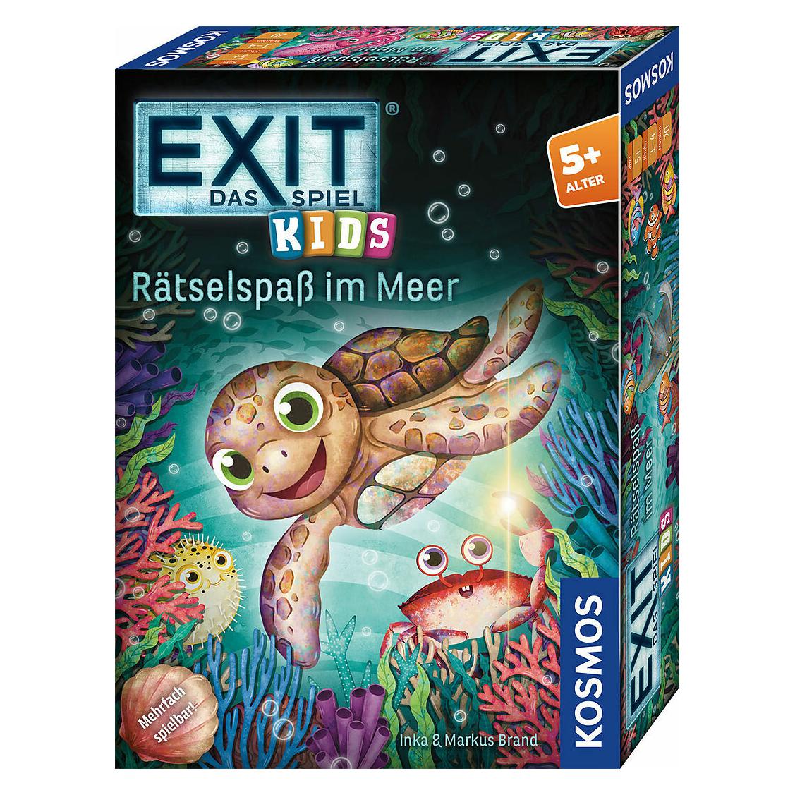 Kosmos EXIT - Das Spiel - Kids: Rätselspass im Meer (Deutsch, 1 - 4 Spieler) (68554)
