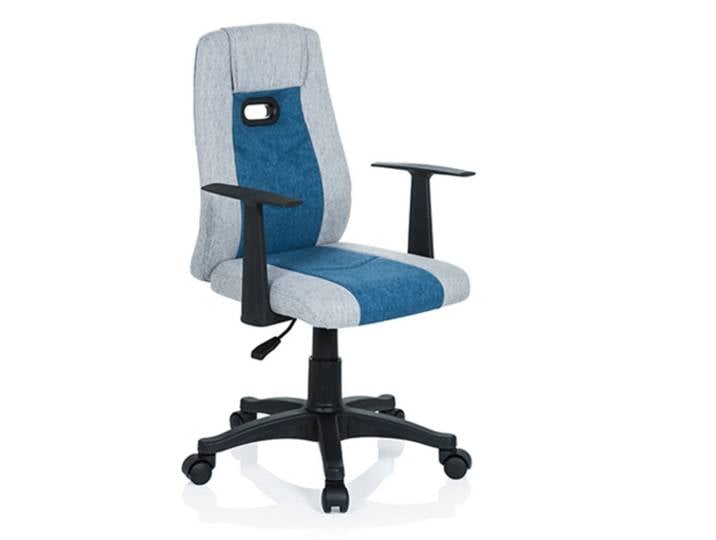 KIDDY EXTRA - Kinderdrehstuhl Grau/Blau