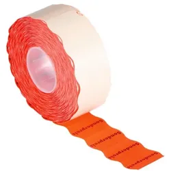 Printer Labels AS Etiketten für Preis-/Warenauszeichner - 1200 Stück rot