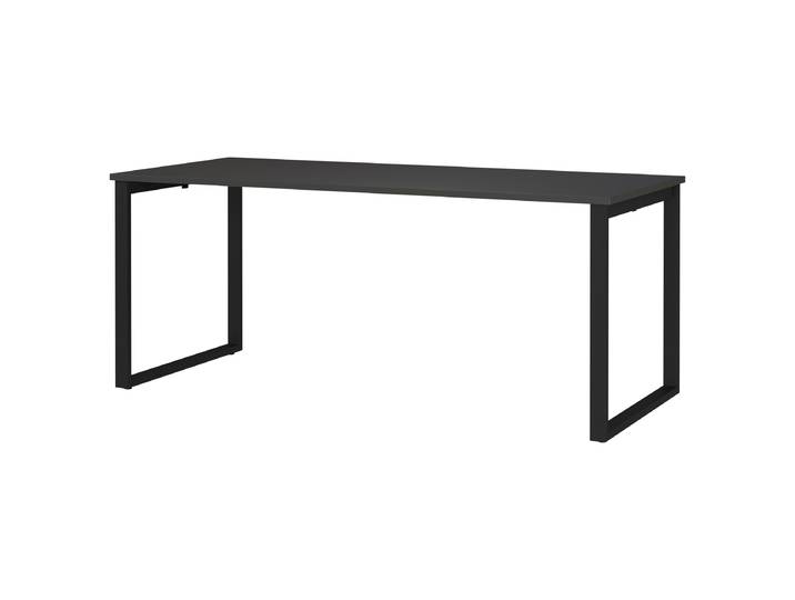 Schreibtisch Tivolo 180cm Grau/Graphit Kufen