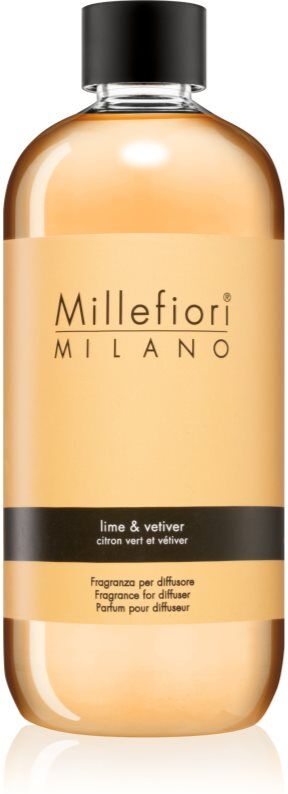 Millefiori Milano Lime & Vetiver recharge pour diffuseur d'huiles essentielles 500 ml