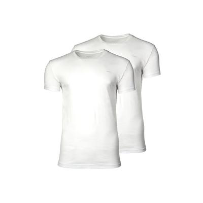 T-Shirt GANT "T-Shirt C-NECK T-SHIRT 2-PACK 2er Pack", Herren, Gr. M, weiß, Obermaterial: 100% Baumwolle CO., Shirts T-Shirt